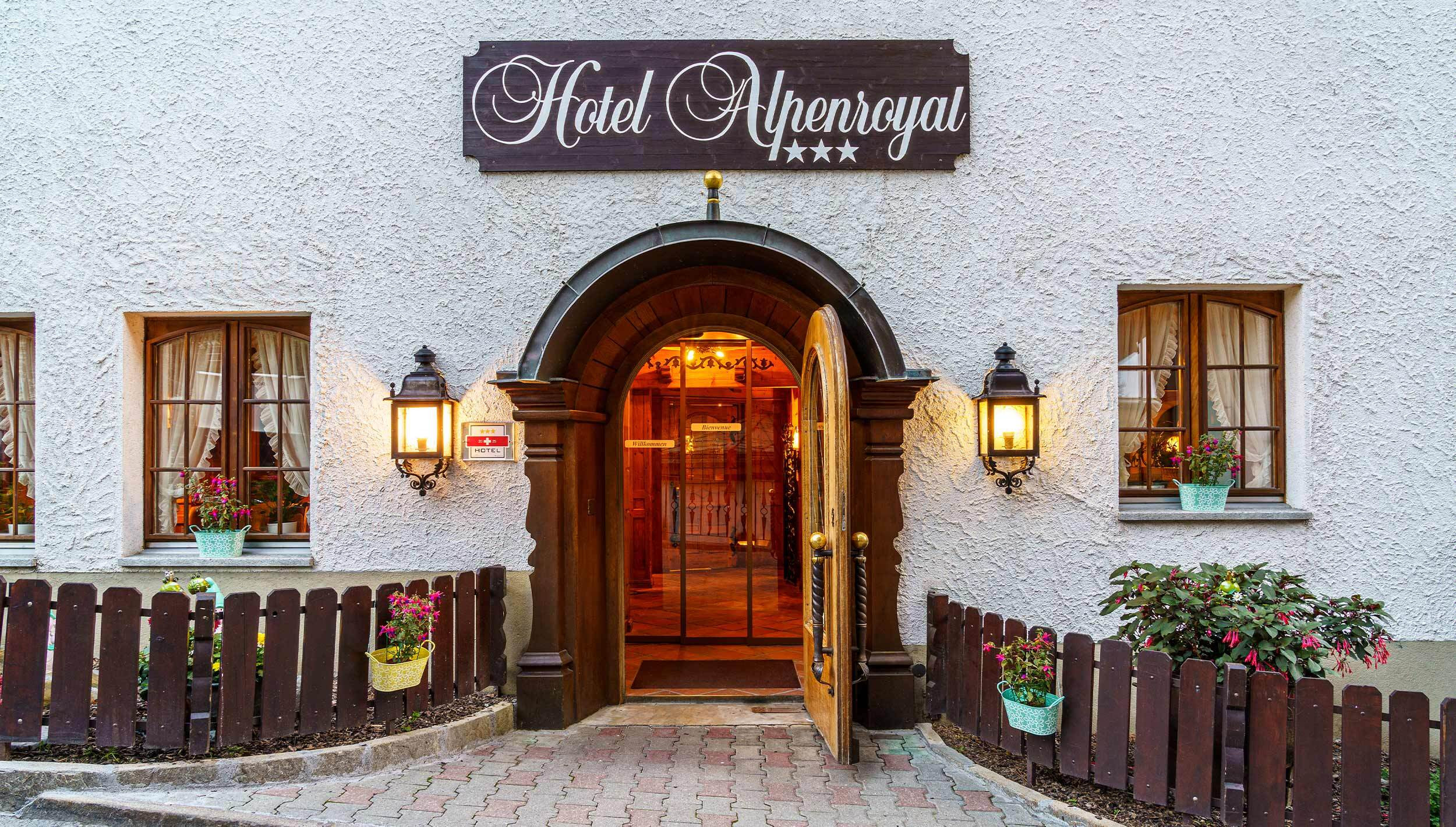 Hotel Alpenroyal 
in Zermatt