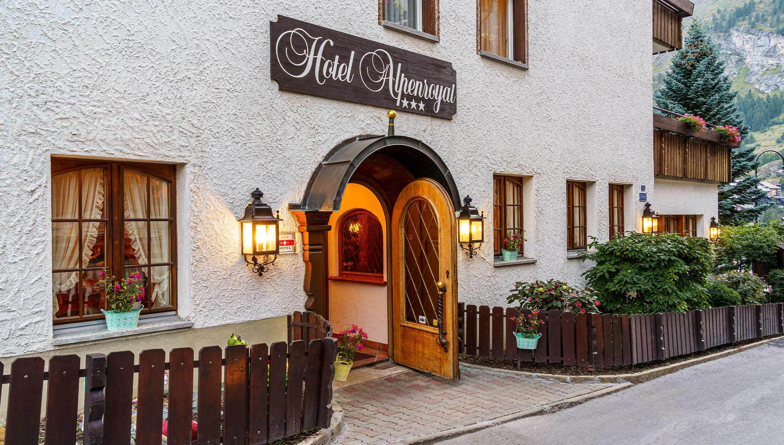 Hotel Alpenroyal 
in Zermatt